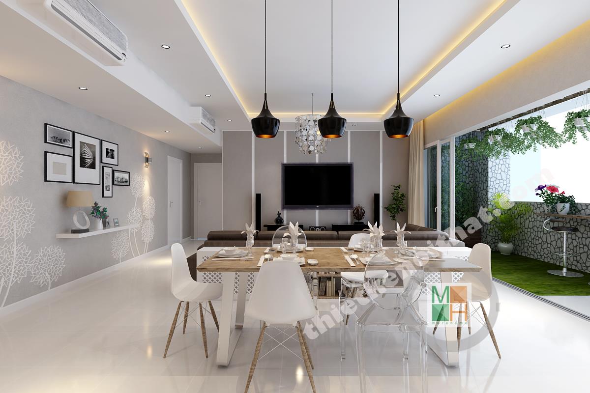 Kinh nghiệm thiết kế thi công nội thất chung cư